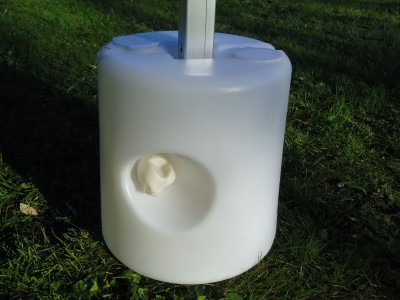 water/zand vulbare gewichten